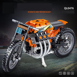 Afobrick QIZHILE Racing Motorcycle, view 3