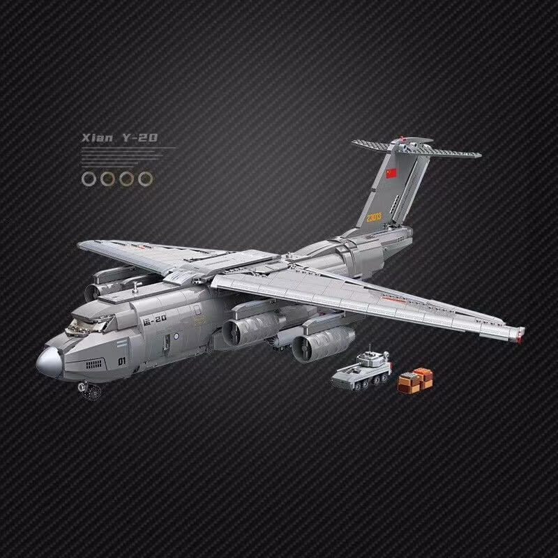 Afobrick Qman 23013 Y-20 Transport Plane