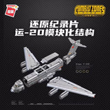 Afobrick Qman 23013 Y-20 Transport Plane, view 4