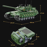 Afobrick Qman 23014 99A Tank, view 2