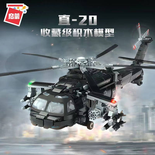 Afobrick Qman 23016 Z-20 Helicopter