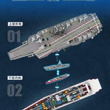 Afobrick QMAN 23018 Fujian Aircraft Carrier, view 4