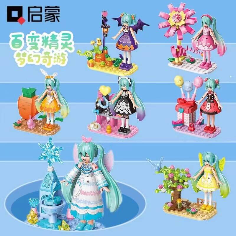 Afobrick QMAN 76012 Hatsune Miku Variety Elf Blind Box