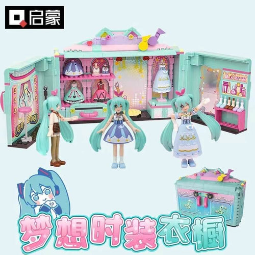 Afobrick QMAN 76013 Hatsune Miku Dream Fashion Wardrobe
