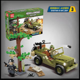 Afobrick QUANGUAN 100095 Heroes AND Generals 4 IN 1, view 3