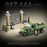 Afobrick Quanguan 100113 GAZ AAA Medium Military Truck, view 2