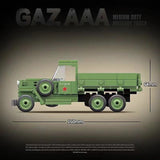 Afobrick Quanguan 100113 GAZ AAA Medium Military Truck, view 5