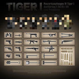 Afobrick QUANGUAN 100233 Tiger I Late Produetion, view 3