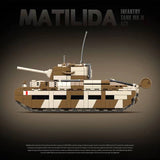 Afobrick Quanguan 100236 Matilida Infantry Tank MK.II A12, view 3