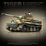 Afobrick Quanguan 100244 Tiger I Heavy Tank, view 2