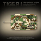 Afobrick Quanguan 100244 Tiger I Heavy Tank, view 6