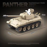 Afobrick Quanguan 100245 Panther medium tank, view 2