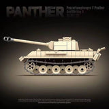 Afobrick Quanguan 100245 Panther medium tank, view 4