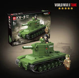 Afobrick QUANGUAN 100248 MINI KV-2 Heavy Tank, view 2