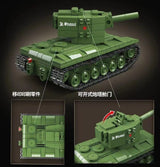 Afobrick QUANGUAN 100248 MINI KV-2 Heavy Tank, view 4