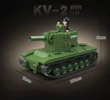 Afobrick QUANGUAN 100248 MINI KV-2 Heavy Tank, view 5