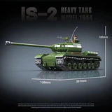 Afobrick QUANGUAN 100249 IS-2 Heavy Tank Model 1944, view 2