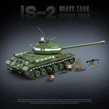 Afobrick QUANGUAN 100249 IS-2 Heavy Tank Model 1944, view 3