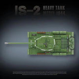 Afobrick QUANGUAN 100249 IS-2 Heavy Tank Model 1944, view 4