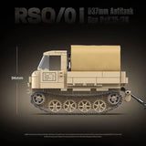 Afobrick QUANGUAN 100250 RSO/01 Tractor & 37mm Anti-Tank Gun, view 4