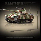 Afobrick QUANGUAN 100252 Panzerkampfwagen V Panther Ausfuhrung G, view 2