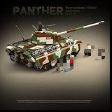 Afobrick QUANGUAN 100252 Panzerkampfwagen V Panther Ausfuhrung G, view 3