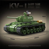 Afobrick Quanguan 100253 KV-1 Heavy Tank 1941 Model, view 2