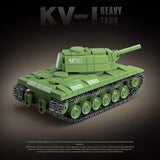 Afobrick QUANGUAN 100271 KV-1 Tank, view 3