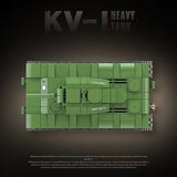 Afobrick QUANGUAN 100271 KV-1 Tank, view 4
