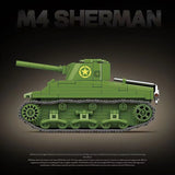 Afobrick QUANGUAN 100272 M4 SHERMAN MEDIUM TANK, view 4