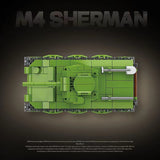 Afobrick QUANGUAN 100272 M4 SHERMAN MEDIUM TANK, view 5