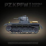 Afobrick QUANGUAN 100274 PzKpfw I Ausfuhring A, view 5