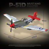 Afobrick QUANGUAN 100278 P-51D Mustang, view 3