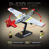 Afobrick QUANGUAN 100278 P-51D Mustang, view 5
