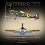 Afobrick QUANGUAN 100279 SPSIFIRE FIGHTER, view 3