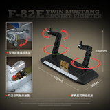 Afobrick QUANGUAN 100281 F-8E Twin Mustang, view 4