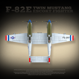 Afobrick QUANGUAN 100281 F-8E Twin Mustang, view 6
