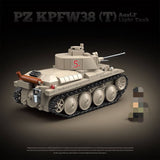 Afobrick Quanguan 100285 PZ KPFW38(T) AUSF.F Light Tank, view 3