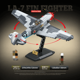 Afobrick QUANGUAN 100286 LA-7 FIN Fighter, view 3