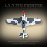 Afobrick QUANGUAN 100286 LA-7 FIN Fighter, view 4