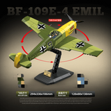 Afobrick QUANGUAN 100288 Messerschmitt Bf-109 E-4 Emil, view 4