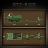 Afobrick QUANGUAN 100289 STZ-5 Medium Tractor, view 3