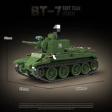 Afobrick Quanguan 100290 BT-7 Fast Tank (Early), view 3