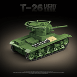 Afobrick QUANGUAN 100292 T-26 Light Tank, view 3