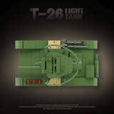 Afobrick QUANGUAN 100292 T-26 Light Tank, view 4