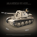 Afobrick QUANGUAN 100295 Marder III H Tank Destroyer, view 2