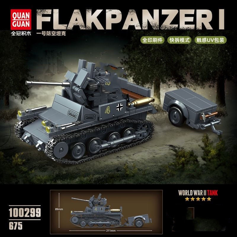 Afobrick QUANGUAN 100299 FlakPanzer 1