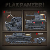 Afobrick QUANGUAN 100299 FlakPanzer 1, view 4