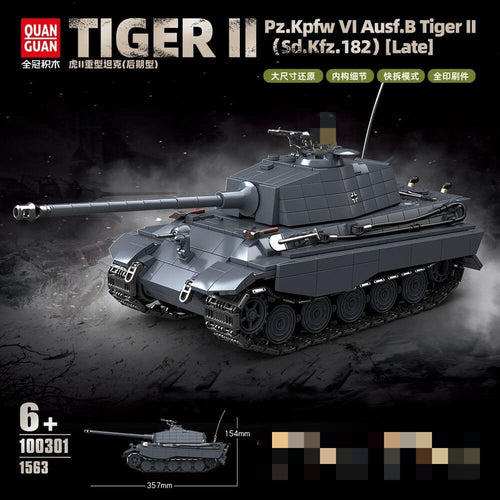 Afobrick QUANGUAN 100301 Tiger II Late