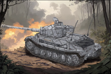 Afobrick QUANGUAN 100302 Panzerkampfwagen VI Tiger (P) Limited Edition, view 4